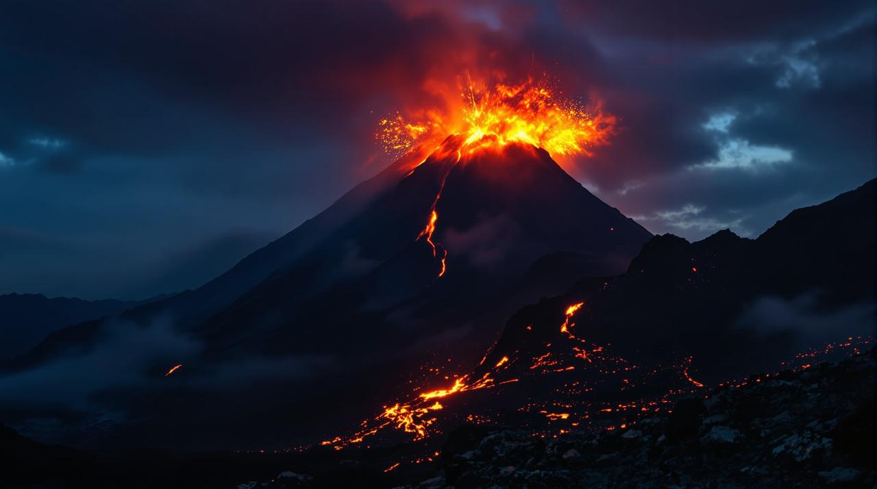 看看视频-看看视频HDR：火山爆发震撼实拍